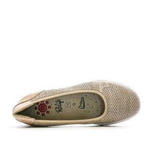 Ballerines Beige Femme RILIFE Horasie vue 4