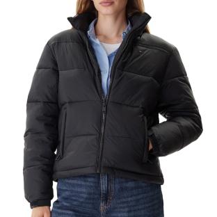 Doudoune Noir Femme Tommy Hilfiger Hood Ess vue 0