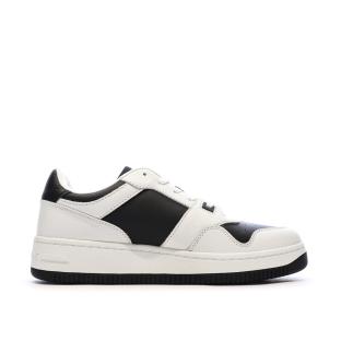 Baskets Blanches/Noires Homme Tommy Hilfiger Tjm Retro Basket vue 2