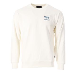 Sweat Blanc Homme Vans Coffee Fleece pas cher