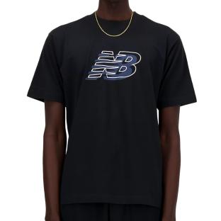 T-shirt Noir Homme New Balance Graphic MT41526BK pas cher
