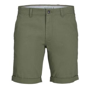 Short Chino Kaki Homme Jack & Jones 12242692 pas cher