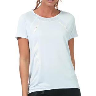 T-shirt de Running Bleu Femme Adidas Hea vue 0