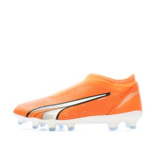 Chaussures de Football Orange Garçon Puma Ultra Match pas cher