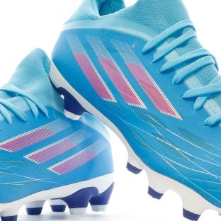 Chaussures de football Bleu Mixte Adidas X Speedflow.2 vue 7