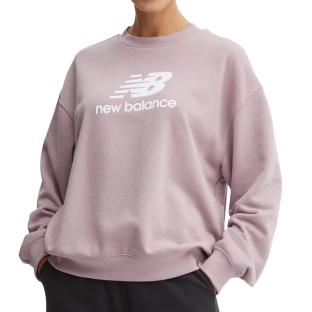 Sweat Rose Femme New Balance Crew pas cher
