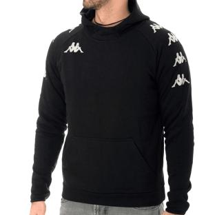Sweat à Capuche Noir Homme Kappa Diano 2024 vue 0