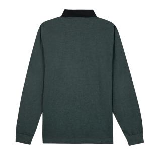Polo Manches Longues Vert Homme TBS PEKANPOL vue 0