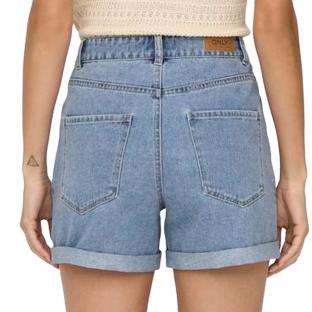 Short en Jean Bleu Femme Only Vega vue 0