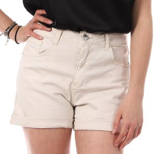 Short Beige Femme My Tina's Court pas cher