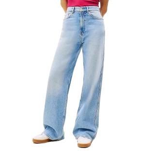 Jean Ample Bleu Délavé Femme Tommy Hilfiger Bi0112 pas cher
