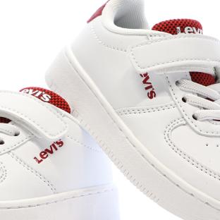 Baskets Blanches Garçon Levi's New Union vue 0