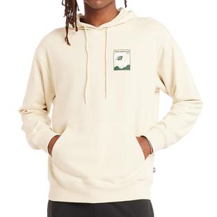 Sweat Beige Homme New Balance New Balance French Terry vue 0
