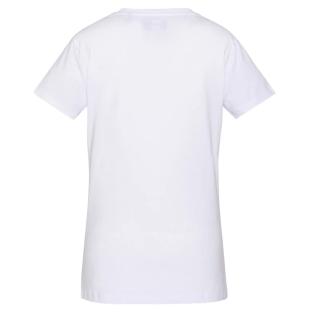T-Shirt Blanc Femme Schott TSBRODEDW vue 0