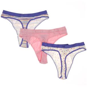 Strings Rose/Violet Femme Dim Fantaisie vue 2