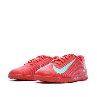 Chaussures de Foot Rouges Junior Nike Jr Vapor 16 Club IC vue 6