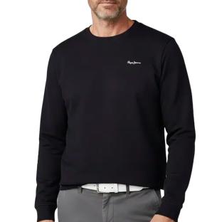 Sweat Noir Homme Pepe jeans Griffin Crew vue 0