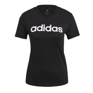 T-shirt Noir Femme Adidas Lin GL0769 pas cher