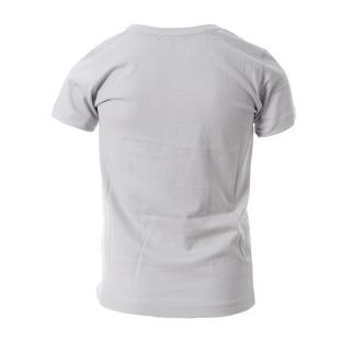 T-shirt Gris Fille Kappa Celeste vue 2