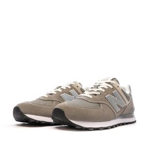 Baskets Marron/Gris Homme New Balance 574 vue 6