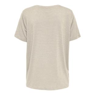 T-shirt Beige Femme Only Harly vue 2