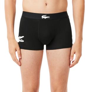 X3 Boxers Noirs Homme Lacoste pas cher
