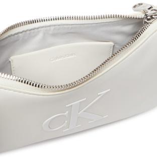 Weiße Damenhandtasche Calvin Klein Bold Mini Ansicht 0