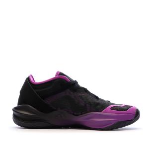Chaussures de basketball Noir/Violet Homme Adidas Adizero vue 0