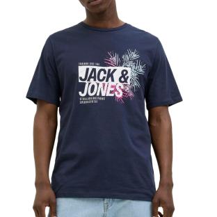 T-shirt Marine Homme Jack & Jones Axon pas cher