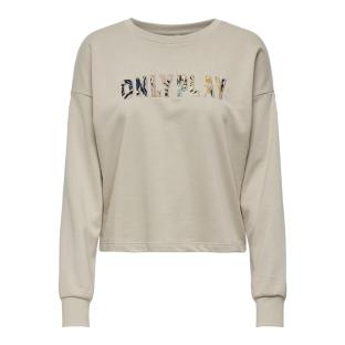 Sweat Beige Femme ONLY PLAY Mix Box pas cher