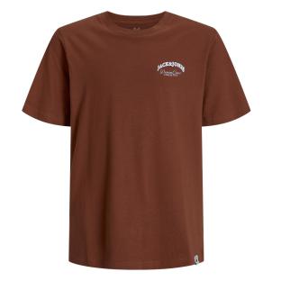 T-Shirt Marron Garçon Jack & Jones Whtiley pas cher