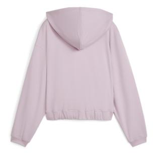 Sweat à Capuche Mauve Femme Puma Studio Foundations vue 2