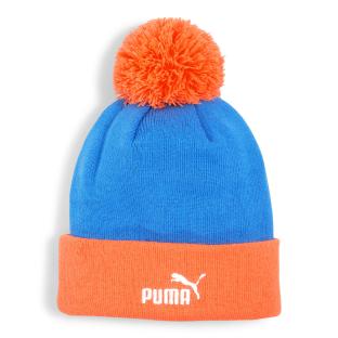 OM Bonnet à Pompon Junior Bleu/Orange Puma 025663-03 vue 2
