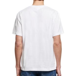 T-shirt Blanc Homme Lacoste Klassiek vue 2