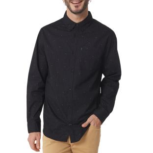Chemise Noire Homme TBS SYRAHCHE pas cher