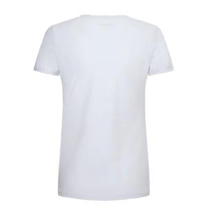 T-Shirt Blanc/Noir Femme Pepe jeans New Virginia vue 0