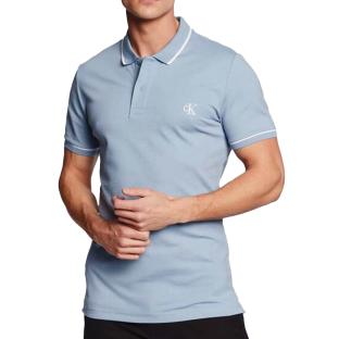 Polo Bleu Homme Calvin Klein Jeans J30J315 pas cher
