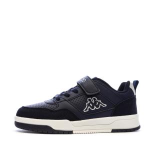 Baskets Noires Garçon Kappa Manis pas cher