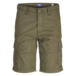 Short Kaki Garçon Jack & Jones Cargo 12274580 pas cher