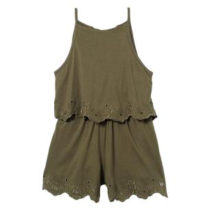 Combi-Short Kaki Fille Teddy Smith Cavano pas cher