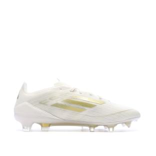 Chaussures de Foot Blanc/Doré Homme Adidas F50 PRO FG vue 0