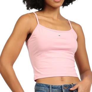 x 2 Débardeurs Blanc/Rose Femme Tommy Hilfiger Essential vue 2