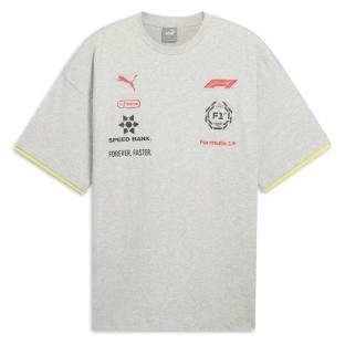 T-Shirt Gris Homme Puma Racing pas cher