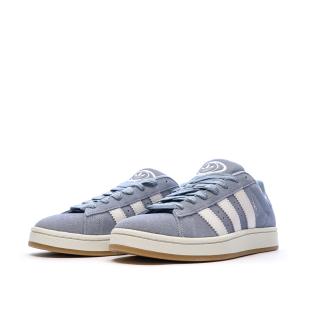 Campus Baskets Bleu Clair Homme Adidas vue 6