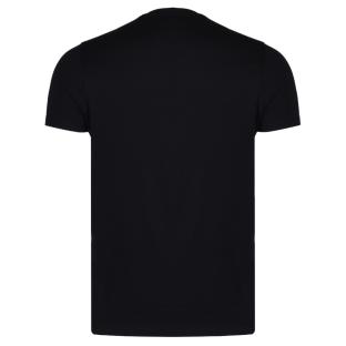 T-Shirt Noir Homme US Polo ASSN CICK vue 2