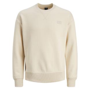 Sweat Beige Homme Jack & Jones Classic Twill pas cher