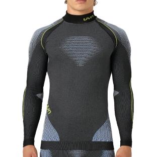 Camiseta térmica negra/verde para hombre UYN Evolutyon ver 0