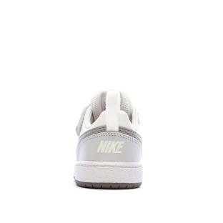 Baskets Grise Enfant Nike Court Borough Low Recraf vue 3