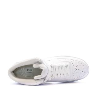 Baskets Blanches Homme Nike Court Vision Mid vue 4