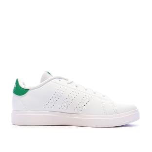 Baskets Blanches Mixte Adidas Advantage Base 2.0 J vue 7